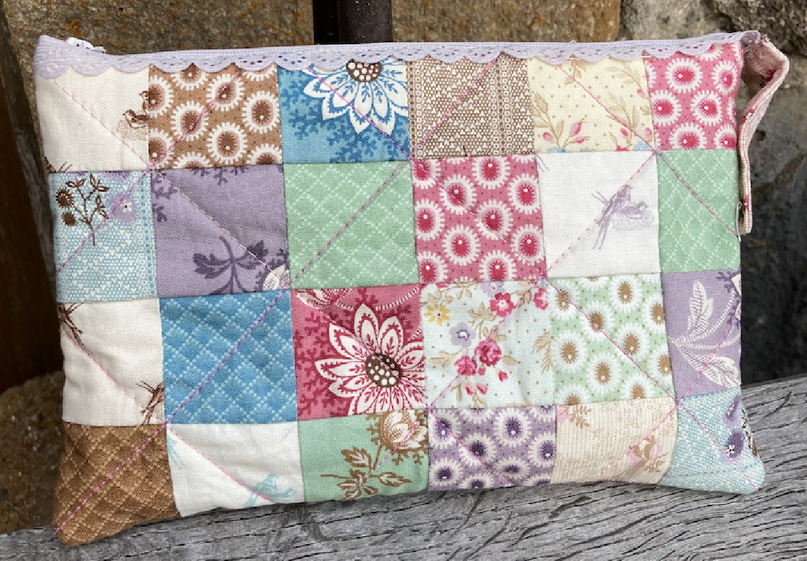 Sac De Couchage Patchwork Vintage Années 60/70 - Jaune Émeraude - Motif Love & Peace