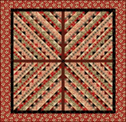 Carolina : Red Vermicular Floral