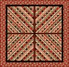 Carolina : Red Vermicular Floral