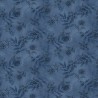 Flossies Flowers Large Botanical Tonal Blue
