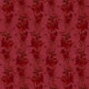 Flossies Flowers Floral Stripes Red