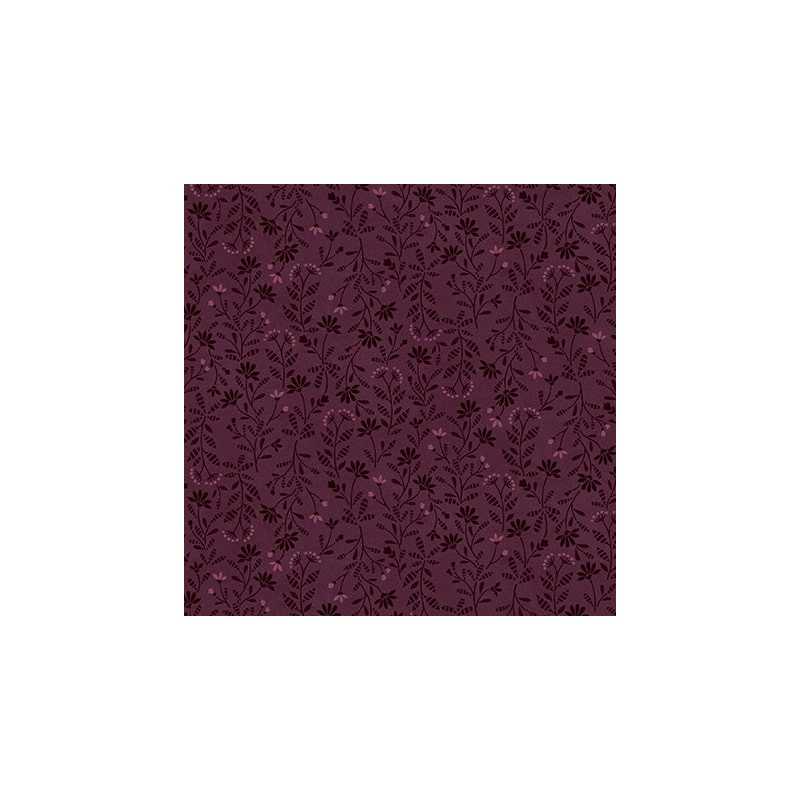 Flossies Flowers Calicos Aubergine