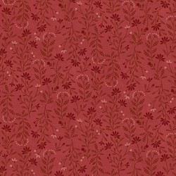 Flossies Flowers Calicos Red