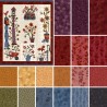 Flossies Flowers Calicos Red