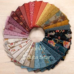Lot de fats quarter Dalhia