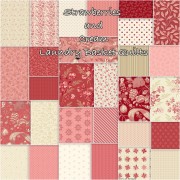 Strawberries and Cream- Edyta Sitar by Laundry Basket Quilts
